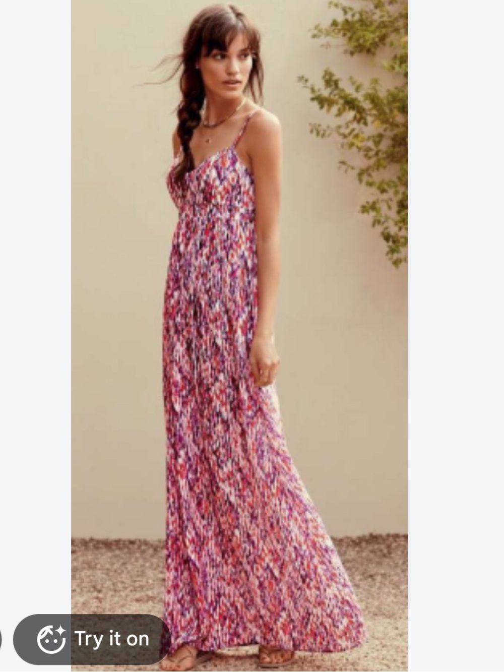 Felicity & Coco Watercolor Maxi Dress